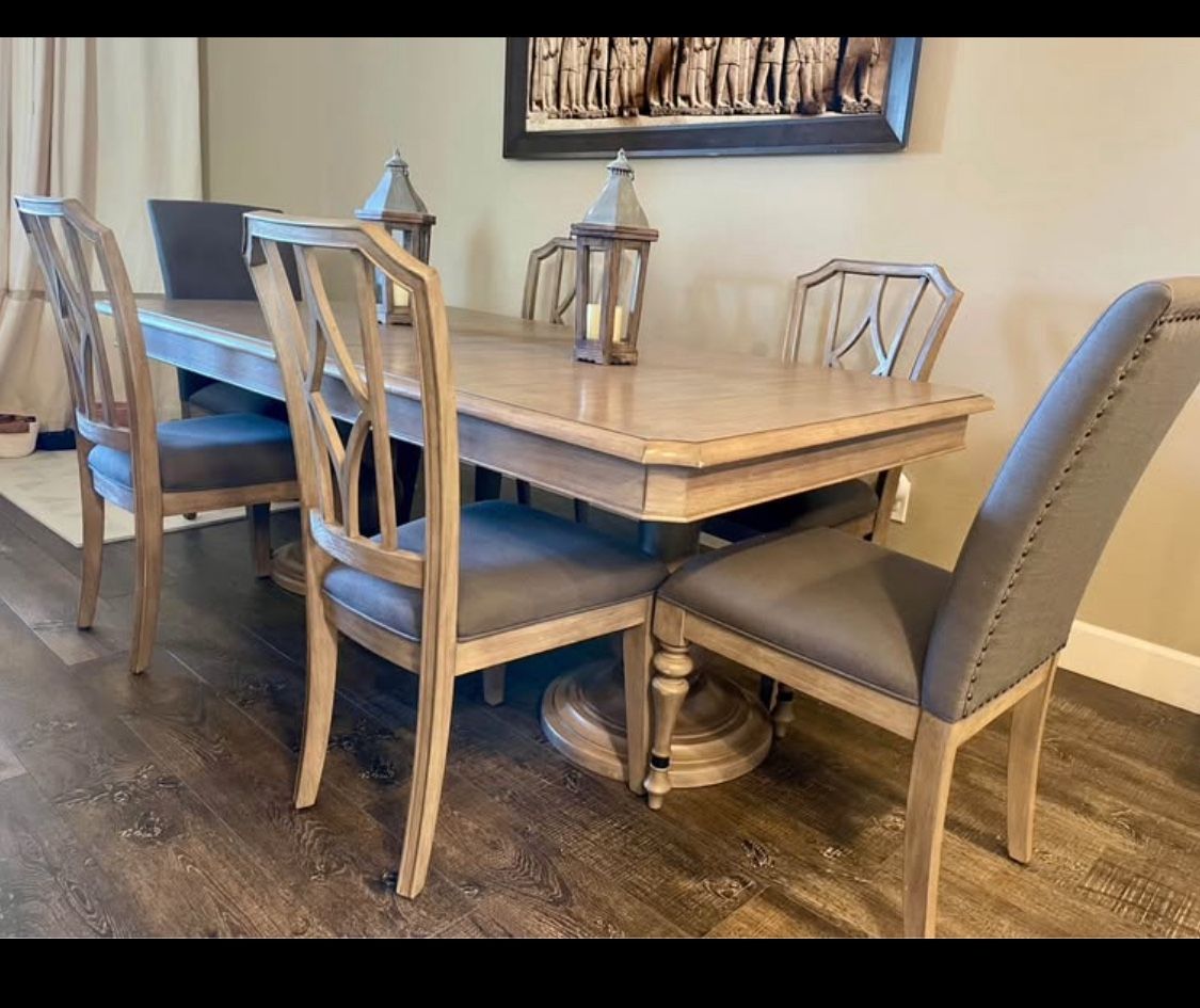 Extendable Dining Table And Chairs