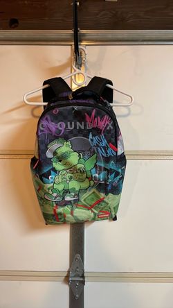 Sprayground Money Bear Graffiti Backpack