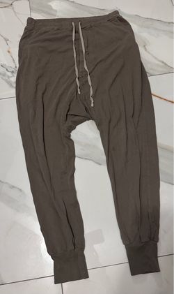 Rick Owens DRKSHDW Prisoner Drop Crotch Pant 34 Dust Sombra Obscura Size XS