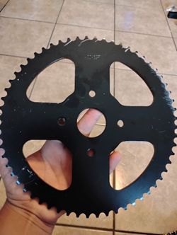 Rear motorcycle sprocket