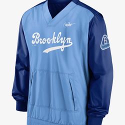 Nike Cooperstown (MLB Brooklyn Dodgers) Men's Pullover Jacket Size L-Large