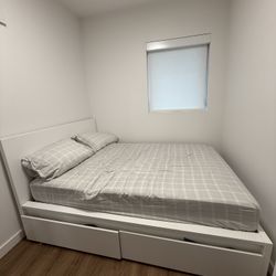 Full Malm bed frame From ikea