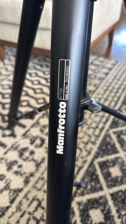 Manfrotto tripod and head