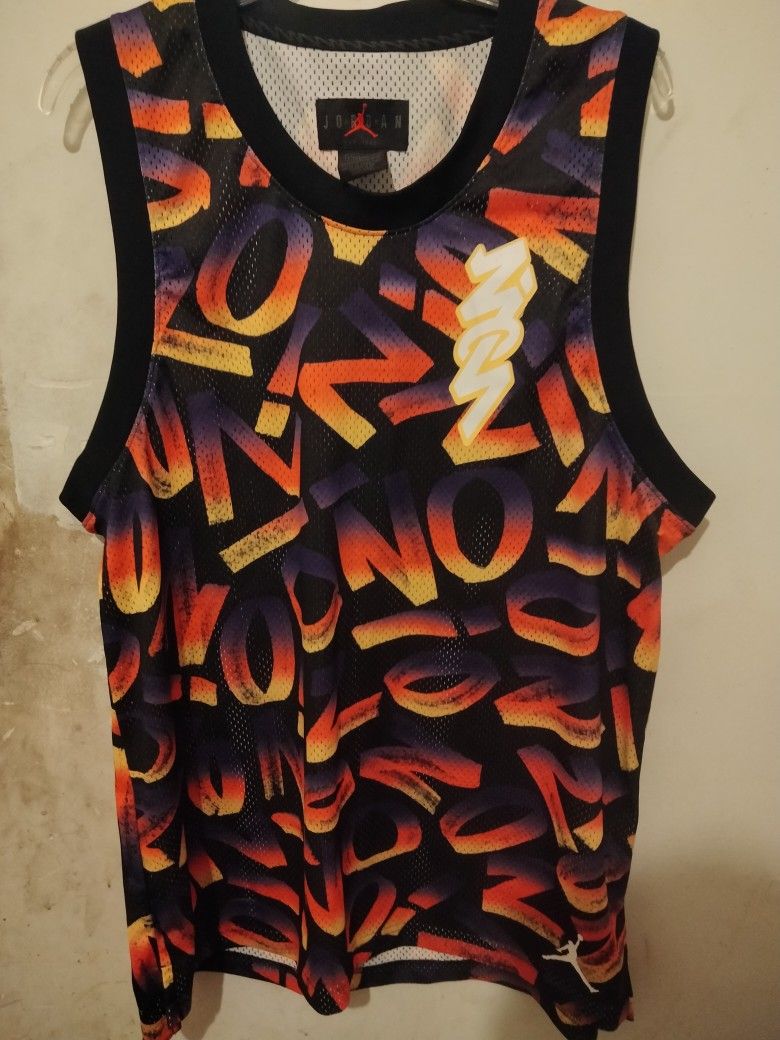 Air Jordan Zion Dri-Fit Mesh Tank Standard Fit