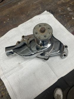 Water pump SBC Chrome Plated