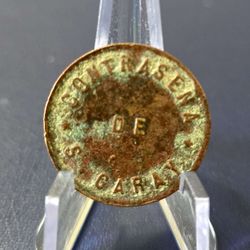 Token De TabacoContraseña De S Garay-cuba-10 Centavos