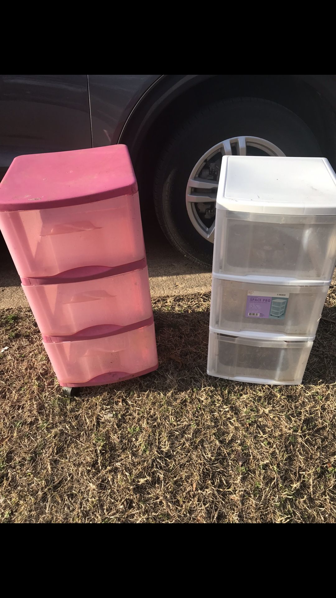 Nice Three Drawer Storage Cabinets Only $15 Each