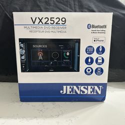 JENSEN VX2529 Car Radio/multimedia Receiver 