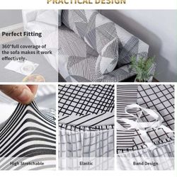 Couch With White Couch Cover