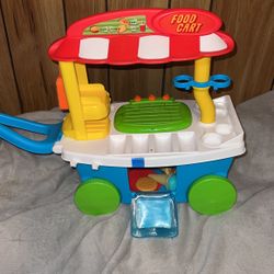 Great For Kids Food And Snack Cart Like New!