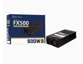 SilverStone Technology FX500, 500W Flex-ATX 80 Plus Gold Power Supply, SST-FX500-G