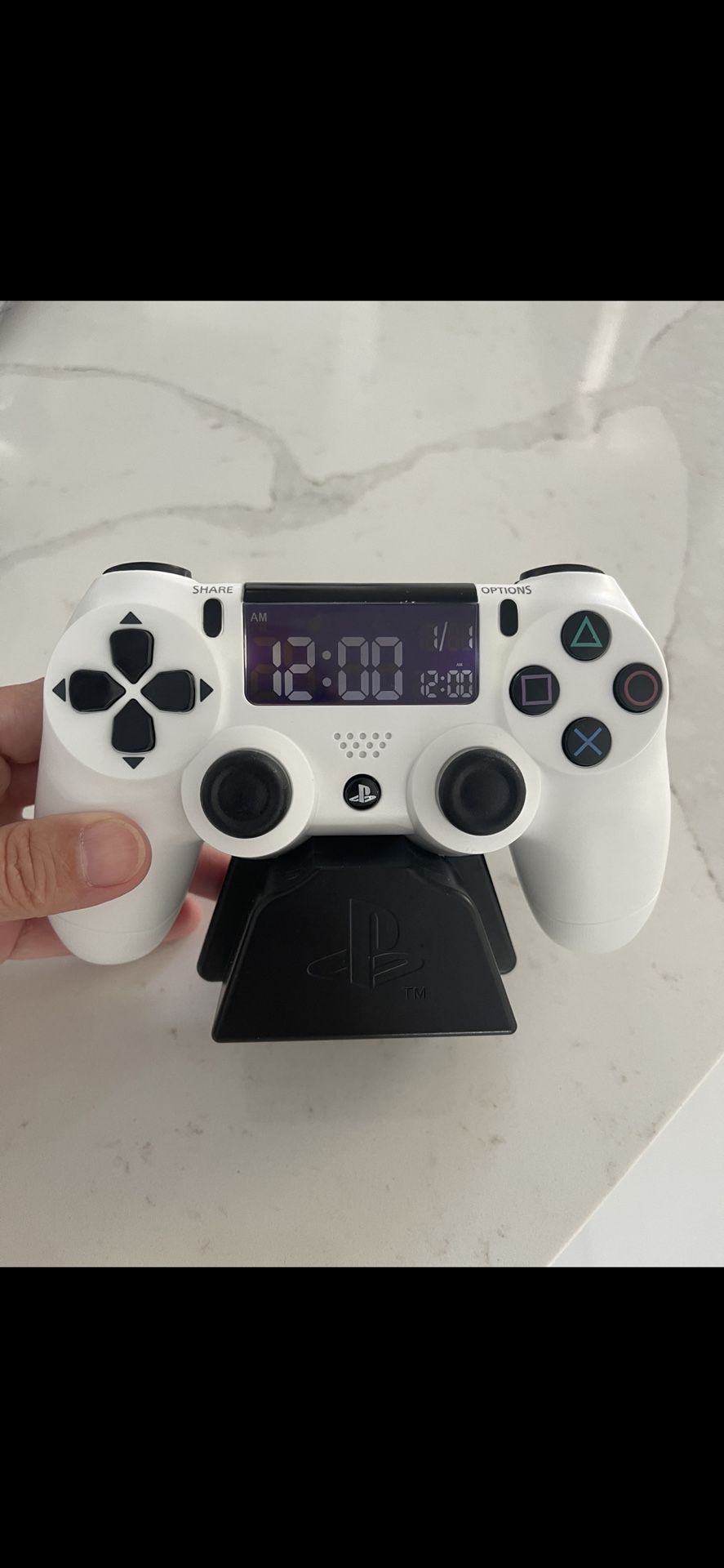 ALARM CLOCK PlayStation PS5 Controller, Perfect Condition Like New.