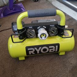 Cordless Ryobi Compressor 