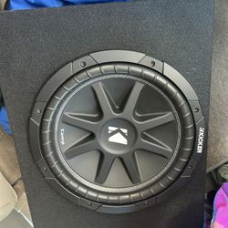 Kicker 43C124 Comp Series 12" 4-ohm subwoofer