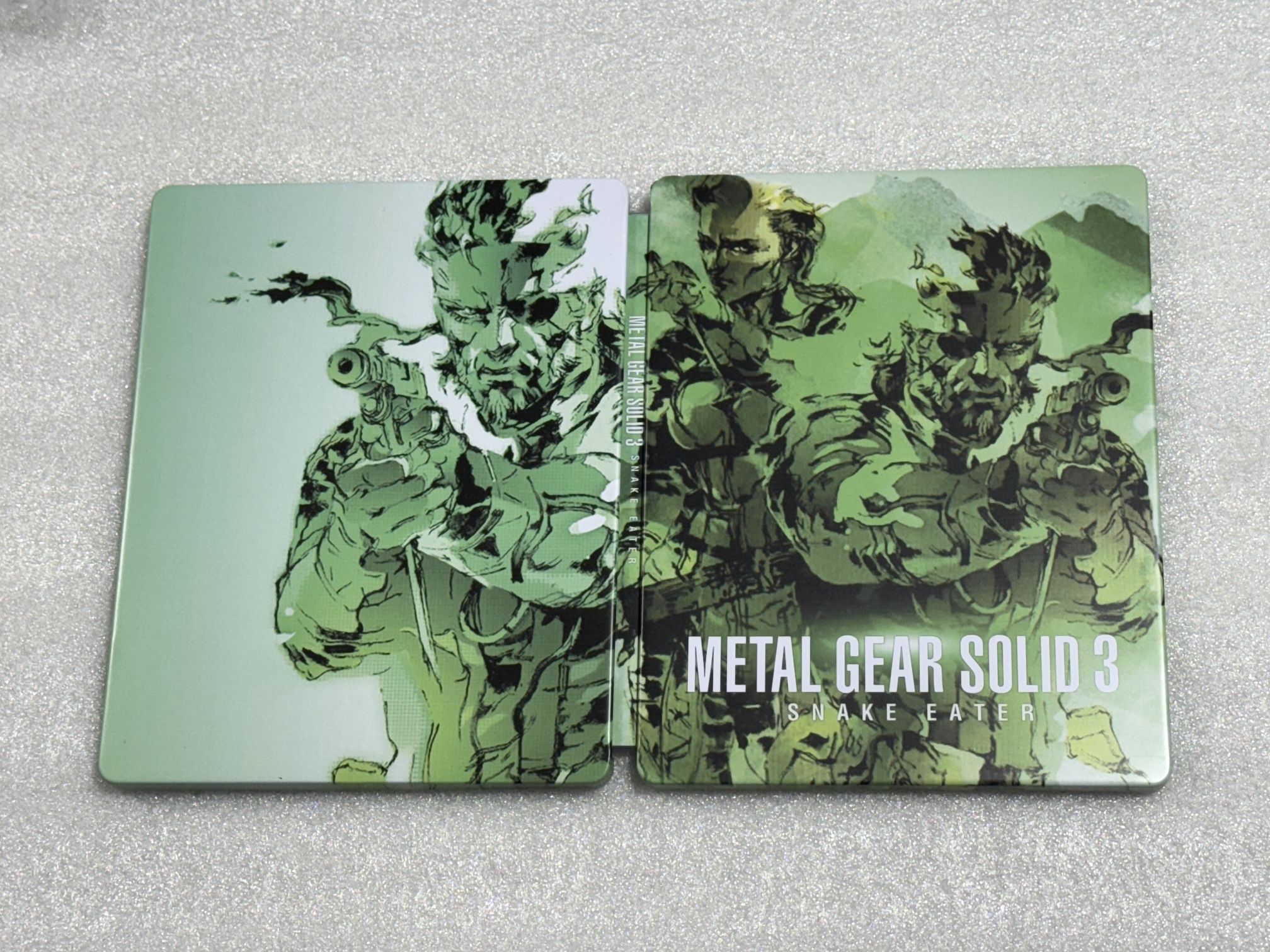 Metal Gear Solid 3 Snake Eater Custom made Steelbook/SteelUp Case PS2/PS3/Xbox