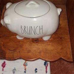 Rae Dunn Pottery Pig