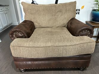 3-Piece Living Room Sofa Set – Sofa, Loveseat & Chair