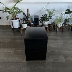 Wooden beds side table (from ikea)
