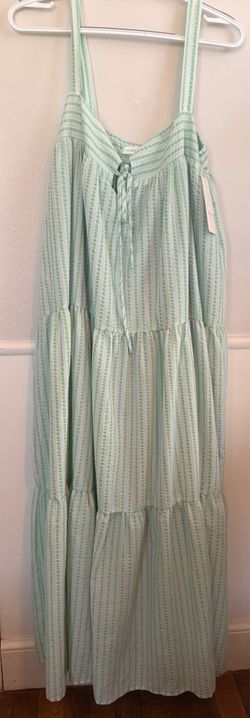 Alter’d State/ Macie Maxi Dress/ Blue-green/ Large