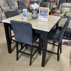 Dining Set $599! 🖤💚 Easy Purchase! ✅ 