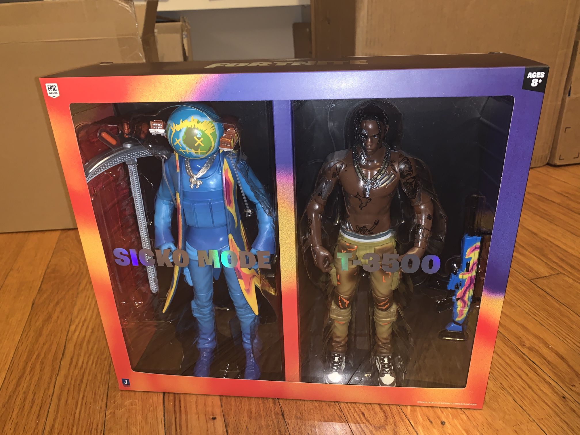 Cactus Jack for Fortnite 12” Action Figure Duo Set