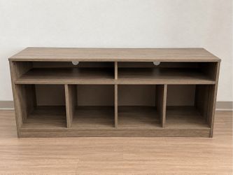 Modern TV Stand / Media Console – Wood Finish