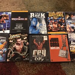 10 Wrestling DVDs