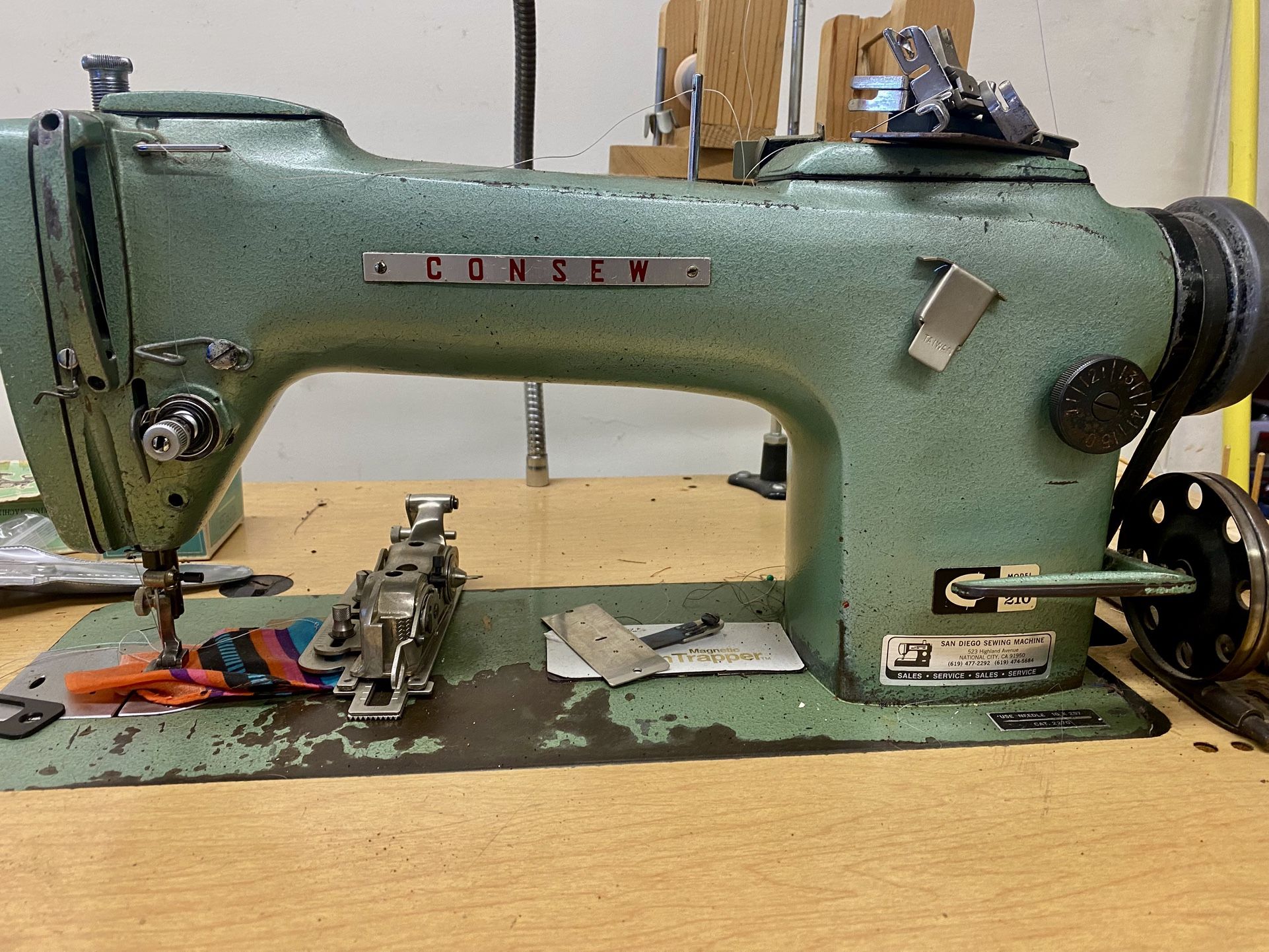 Consew Model 210 Sewing Machine