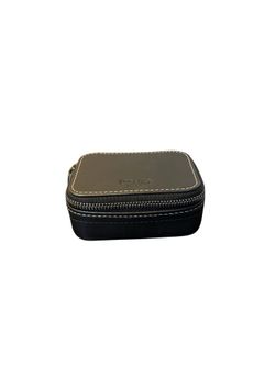 Coach Vintage Black Leather Pill Case