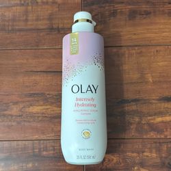 Olay Intensely Hydrating HYALURONIC SERUM Complex Body Wash; Boost Skin’s Natural Moisturizing Cycle: 20 oz ($9 Each or 2 For $16)