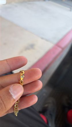 10k solid gold bracelet