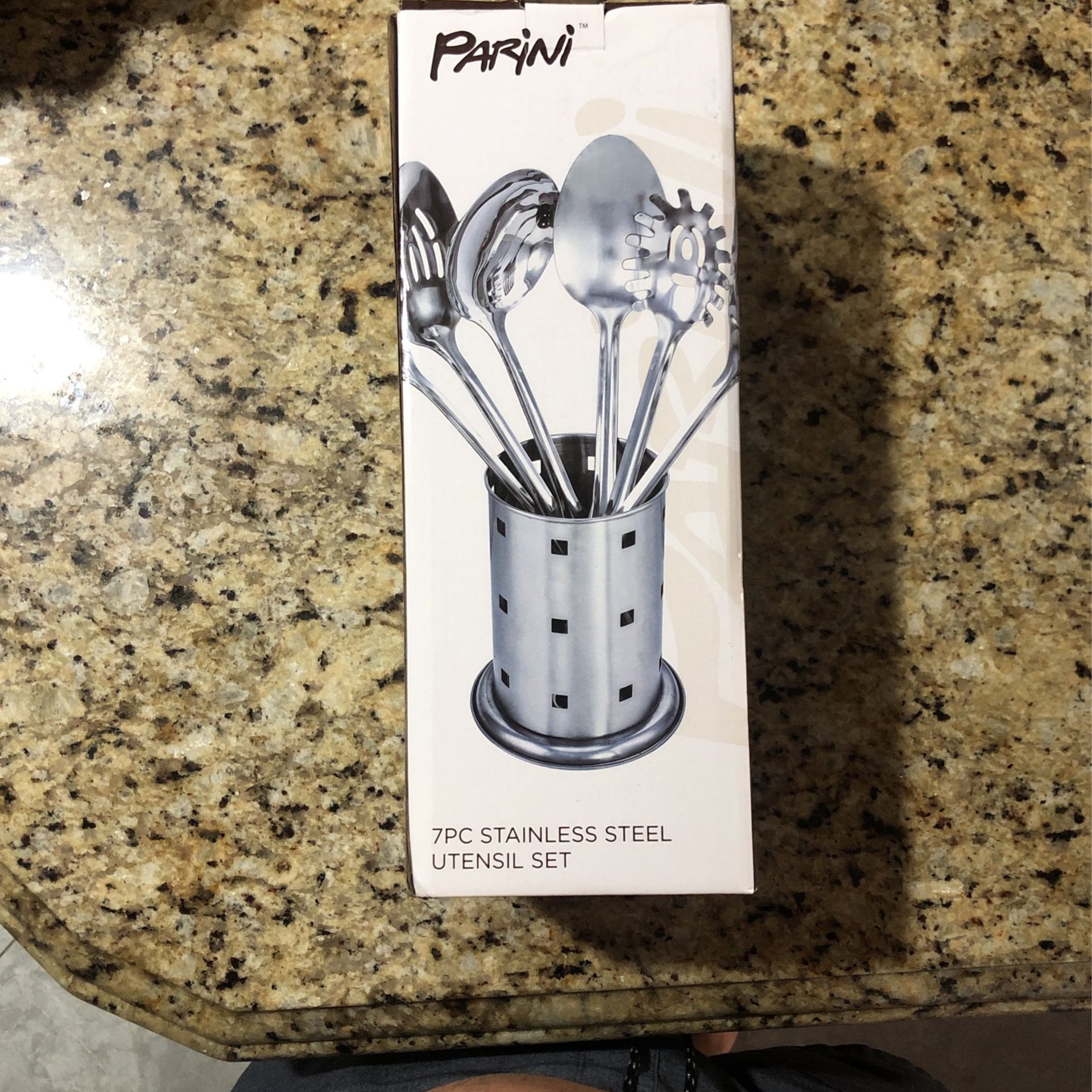 7 Piece Stainless Steel Utensil Set