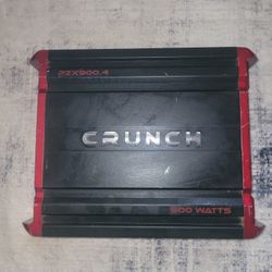 Used CRUNCH 900WATT 4 CHANNEL