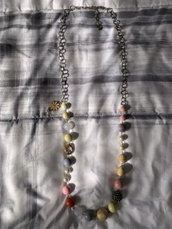 Multicolor Bead Necklace 