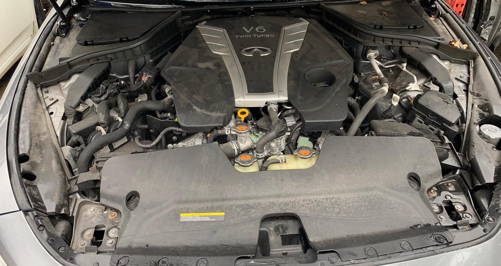 2016 2017 2018 2019 INFINITI Q50 3.0 300HP TT TWIN TURBO ENGINE