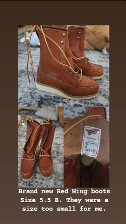 Work Boots Red Wings