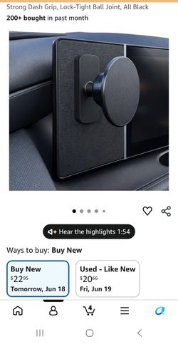 Magnetic + magsafe phone mount
