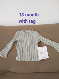 Size 18 month. 100% cotton. With tag.