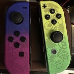 Nintendo Switch Splatoon Joycons 