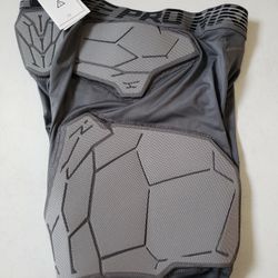 NWTMen's Nike Pro Hyperstrong Gray Padded Compression Shorts AQ0751-021 Size 2XL