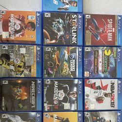 PS4 Bundle Of 12 Games