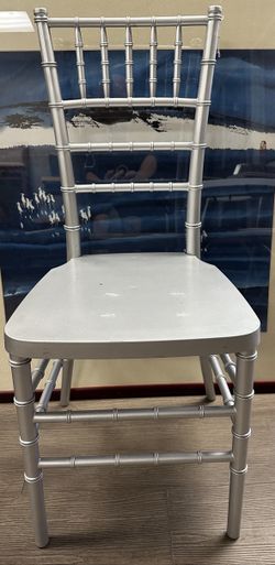 Silver Chiavari Chairs - Brand New, $35 Each (Box of 4 Only)