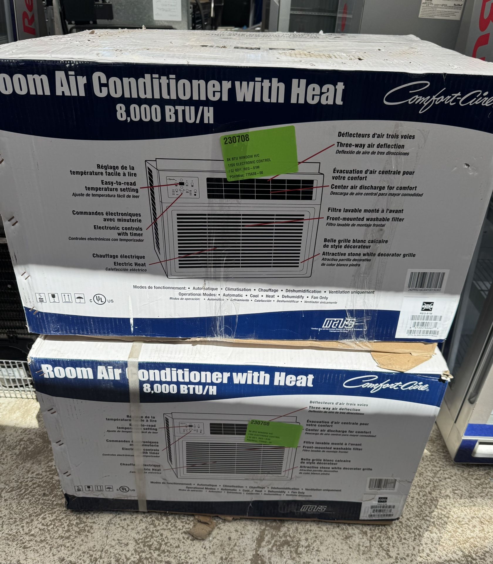 Room Air Conditioners With Heat 
