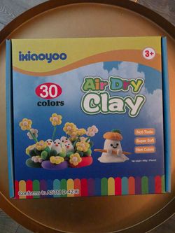 Air dry clay - 30 colors