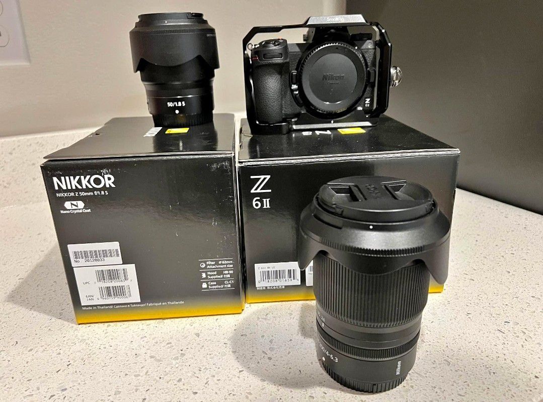 Nikon Z6ii Camera With Lenses 