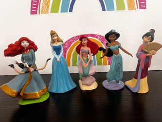 DISNEY PRINCESSES - BUNDLE OF 5 ( 4 INCH)