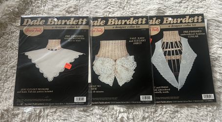 Vintage Embroidery Collar Kits 
