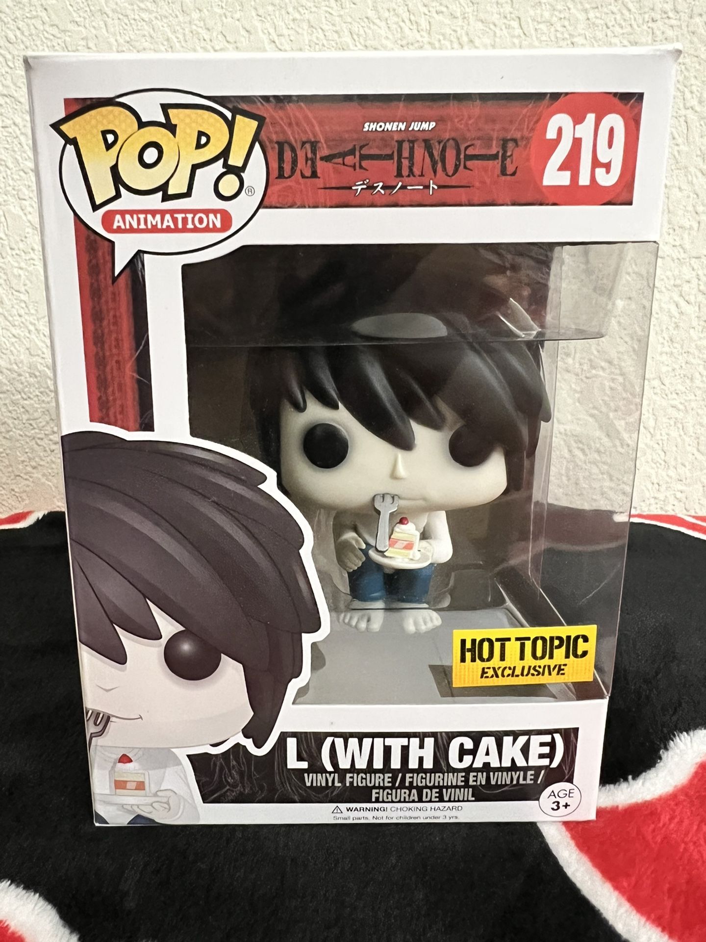 Funko Pop: L (with cake) Hot Topic Exclusive