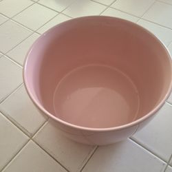 Nice Pink Flower/Plant Pot - Ceramic Bowl