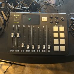 RODE CASTER Pro With Microphones And Headsets